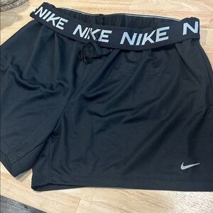2xl Nike Black Training Shorts with Logo Waistband
